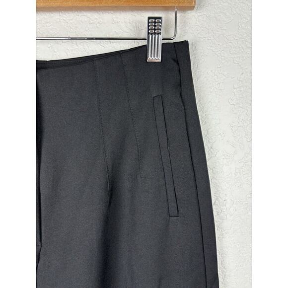 LuLu's Black Womens Pants Sz Medium Slacks Workwear Career Office NEW Minimalist - Picture 2 of 11